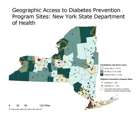 Preventing Chronic Disease Gis Snapshot Geographic Access To Diabetes