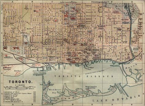 Old Map Of Toronto Toronto Map Old Toronto Map