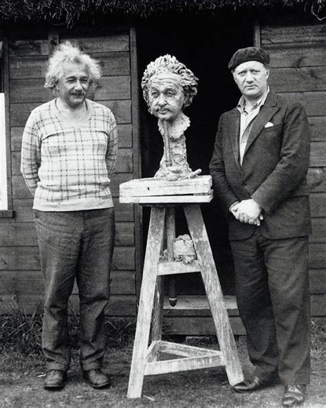 Daily Timewaster Albert Einstein And Sculptor Jacob Epstein The Bust