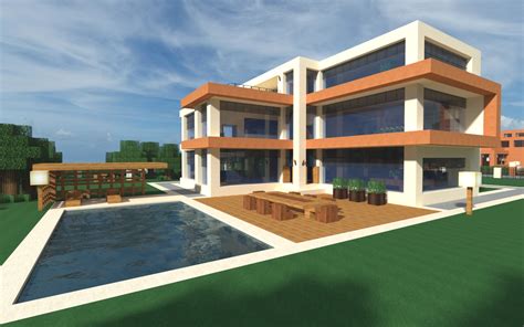 Plano De Casa Minecraft Modern Minecraft Houses Minecraft Houses