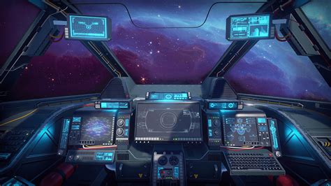 scifi cockpit pack by vattalus assets in props ue4 marketplace spaceship interior cockpit