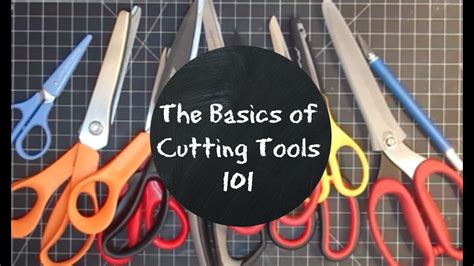 The Basics Of Cutting Tools 101 Youtube