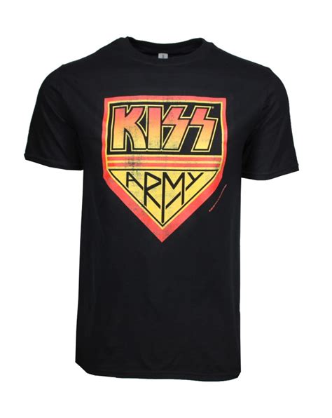 Kiss Kiss Army T Shirt Men Loudtrax
