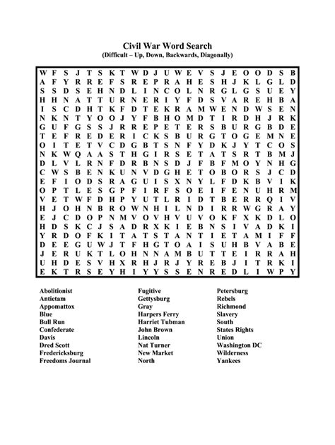 Difficult Word Searches Free Printable Free Printable Templates