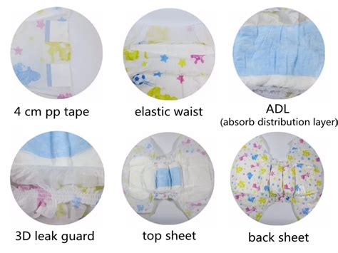 Plastic Backed Adult Diapers Custom Made Printed Abdl Adult Diaper