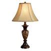 Andover Mills Table Lamp With Drum Shade Reviews Wayfair