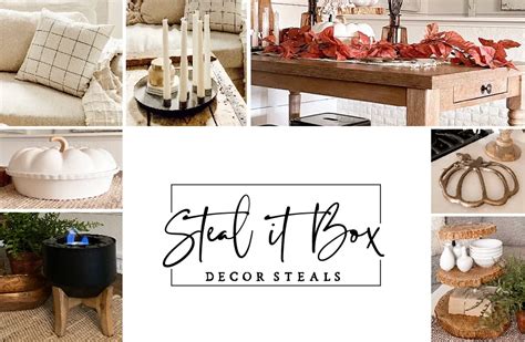 Decor Steals Fall 2021 Limited Edition Steal It Box Full Spoilers