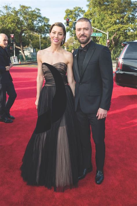 Actress Jessica Biel Arrives With Husband Justin Timberlake At The Th Annual Golden Globes