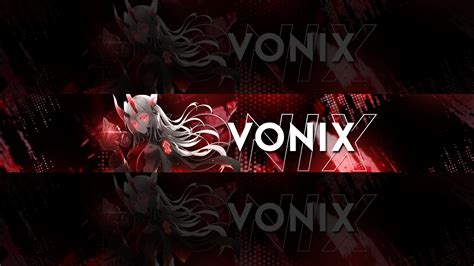 Vonix Nightcore Youtube Header Personal User Youtube Banners