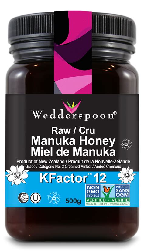 It is said to be effective for treating everything from a sore throat to clearing up blemishes on your skin and, like any honey, is perfect for those with a sweet tooth. Wedderspoon Raw Manuka Honey KFactor 12, 500g | BuyWell ...