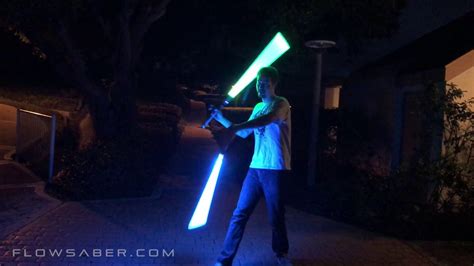Dual Lightsaber Spinning Youtube