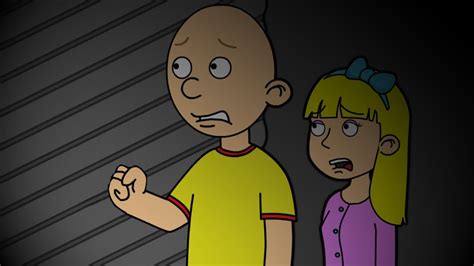Caillou And Lily Lock Themselves In A Storage And Gets Grounded Youtube