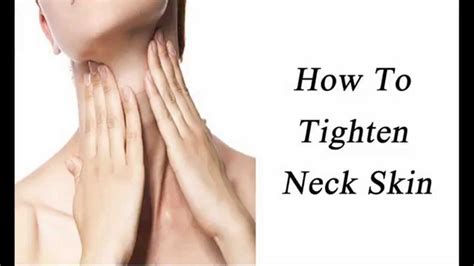 How To Tighten Neck Skin Youtube
