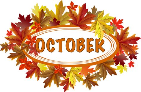Happy Clipart October Happy October Transparent Free For Download On