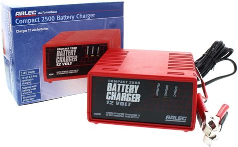 Battery Charger 12v Compact 2500 Small Great For Maintenance And