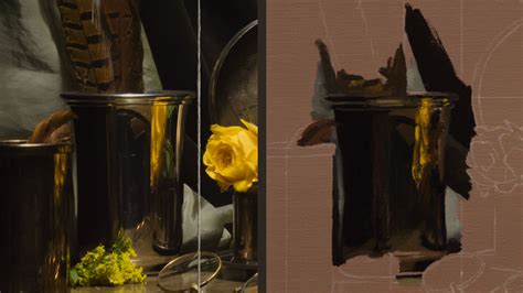 Yellow Flowers Timelapse Draw Mix Paint