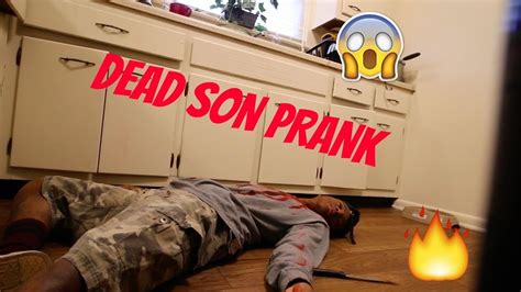 dead prank on mom gone wrong youtube
