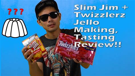 Slim Jim Twizzlers Jello Eating Review Youtube