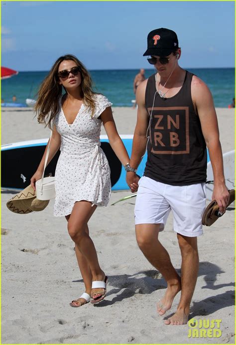 Miles Teller And Girlfriend Keleigh Sperry Spend The Day At The Beach Photo 3926730 Keleigh