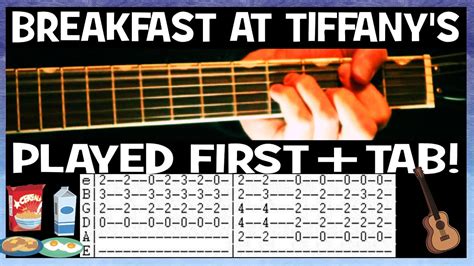 Deep Blue Something Breakfast At Tiffanys Guitar Chords Lesson And Tab