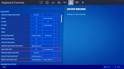 Best Images Fortnite Building Keybinds No Mouse Buttons Grimmmz My