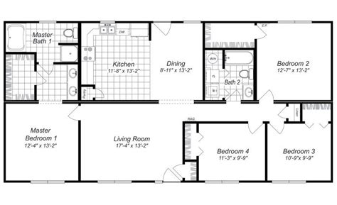 best 4 bedroom house plans bedroom plans modern architecture four april 2024 house floor plans