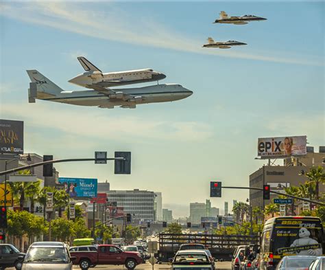 Apod 2012 September 26 A Space Shuttle Over Los Angeles