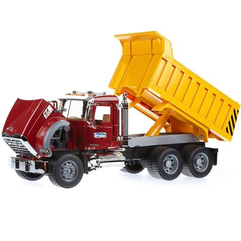 1 16 Scale Bruder Toys Mack Dumptruck 3up Trucks Diecast Trucks