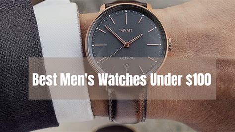 21 Best Mens Watches Under 100 Updated 2021