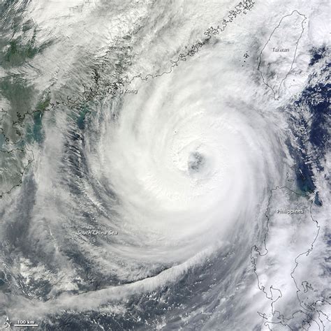 Typhoon Megi Natural Hazards