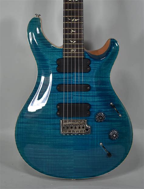 2007 Prs 513 Blue Mateo Guitars Electric Solid Body Imperial