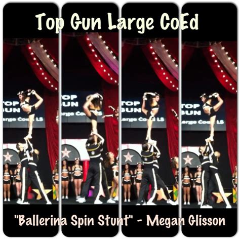 pin on megan glisson top gun cheerleading