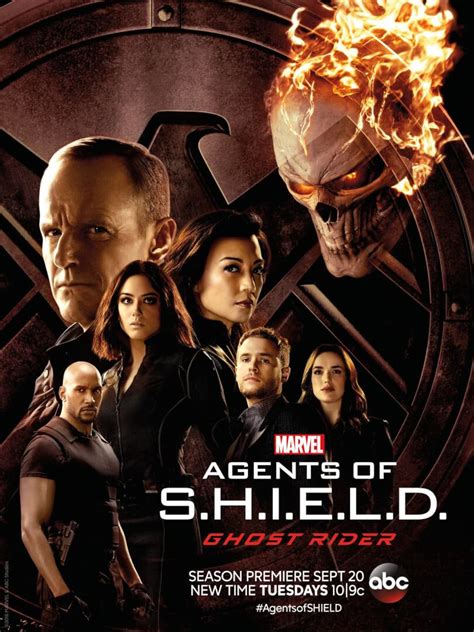 New Poster For Marvel S Agents Of S H I E L D Features Ghost Rider Inside The Magic