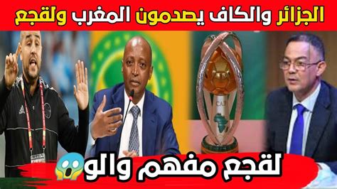 لقجع والمغرب يواصلون الضغط على الجزائر والكاف قبل بداية الشان شوف واش