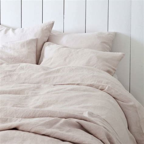 Lin souple mais pas trop fin. Tell me more Housse de couette 100 % lin lavé - 240x220 ...