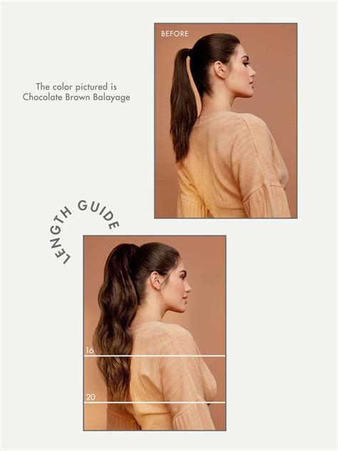 Ponytail Extension Natural Red Luxy Hair