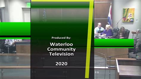 City Of Waterloo Planning Programming And Zoning Commission Meeting