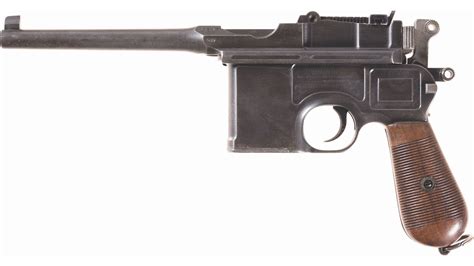 Mauser Broomhandle Semi Automatic Pistol Rock Island Auction