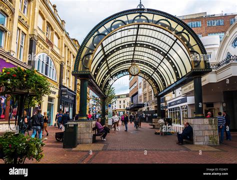 Bournemouth Town Centre Stock Photo Alamy