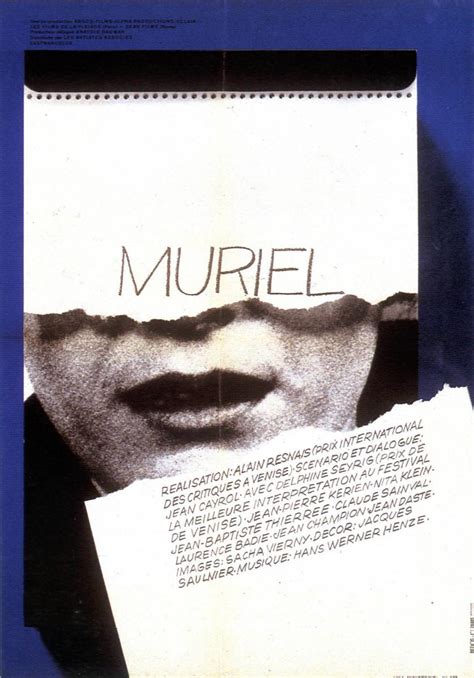 Muriel Muriel Ou Le Temps Dun Retour Círculo De Bellas Artes