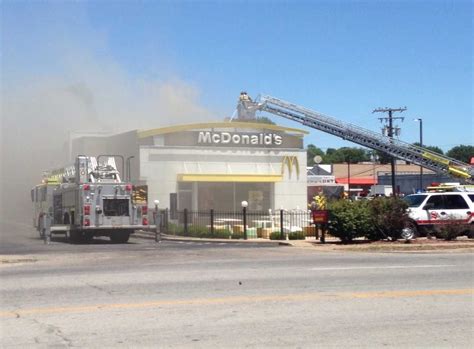 Springfield Firefighters Respond To Fire At Mcdonalds On West Sunshine