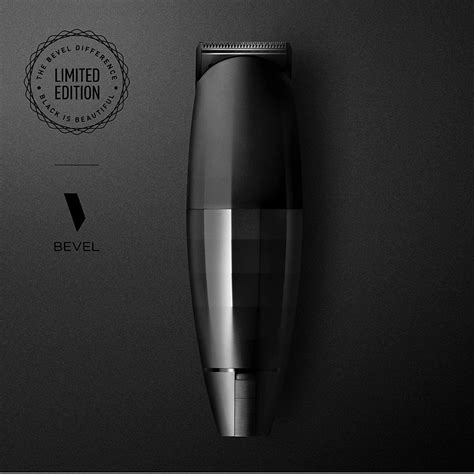 Bevel Beard Trimmer For Men Limited Edition Black Cordless Trimmer