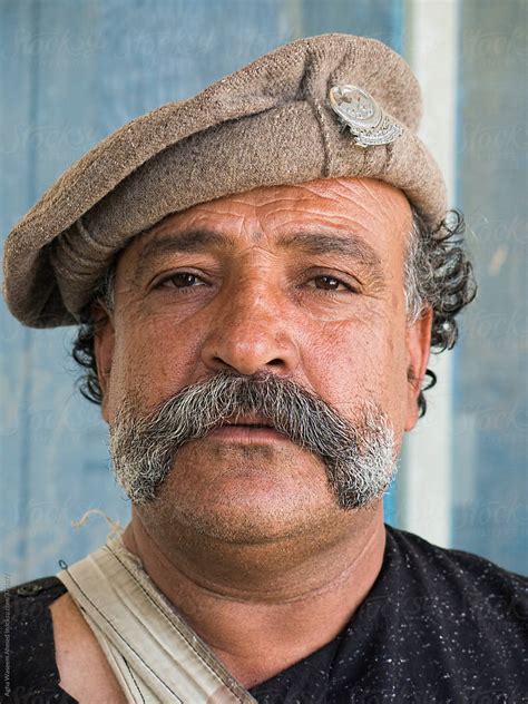 A Tribal Man With Huge Mustaches By Stocksy Contributor Agha