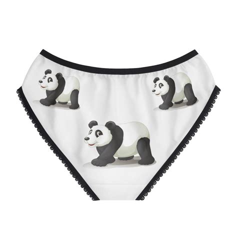 Panda Panties Panda Underwear Briefs Cotton Briefs Funny Etsy
