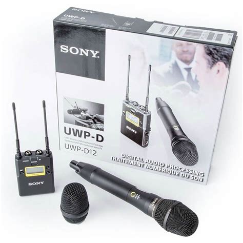 Sony Uwp D12 Microfone De Mão Sem Fio Digital 100