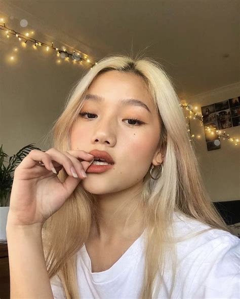 instagram sunita ckr bleach blonde hair blonde asian blonde hair asian