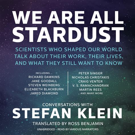 We Are All Stardust Audiobook Written By Stefan Klein