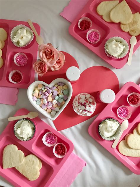 Toddler Valentines Day Cookie Decorating Party The Mama Notes