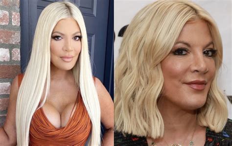 Tori Spelling Denies Having Plastic Surgery Says Its All Contouring Hollywood Unlocked