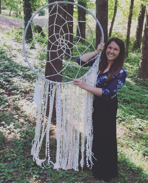 Giant Dreamcatcher Large Dream Catcher Wedding Dreamcatcher Etsy